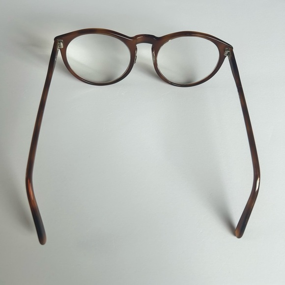 VINTAGE Brown Round Glasses FRAMES ONLY by MAY USA - Picture 8 of 11